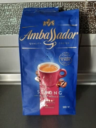 Кава зерн Ambas Strong 500г