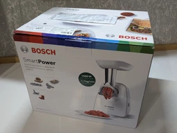 Мясорубка BOSCH MFW2515W с насадкой соковыжималкой фото от покупателей 16