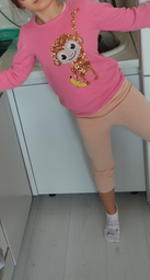 Детский свитер для девочки H&M 210549390_014 122-128 см Розовый (СА2000001996089)