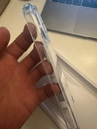 Протиударний чохол для iPhone 16 IPAKY Crystal Magsafe з бортиками Прозорий фото від покупців 1