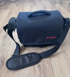 Сумка для фотоапарата Canon EOS протиударна універсальна + дощовик, чорний колір ( код: IBF066B1 ) фото від покупців 1