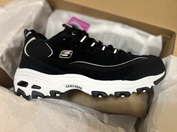 Женские кроссовки Skechers D'Lites 38,5 Черный 66666125 BLK фото от покупателей 10