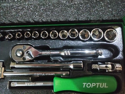 Набор инструментов 1/4" Toptul 17 предметов (GCAD1701) фото от покупателей 1