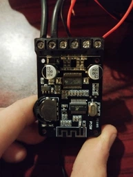 Аудио усилитель XY-P15W XY-P15W 10-30Вт 8-24В с Bluetooth, стерео