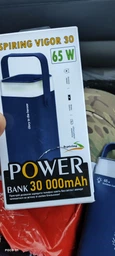УМБ Aspiring Vigor 30 30000 mAh PD 65W Blue (VG65PD) фото від покупців 6