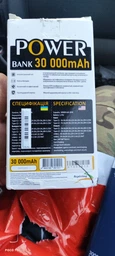 УМБ Aspiring Vigor 30 30000 mAh PD 65W Blue (VG65PD) фото від покупців 5