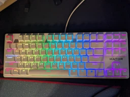 Клавиатура Hator Rockfall 2 Optica TKL Black USB Black (HTK-730) фото от покупателей 4