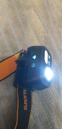 Налобний фонарь SuperFire HL23-S 2000mAh, IP44 фото от покупателей 5