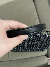 Сумка женская Guess Cessily medium 4020 Черно-белая (H2000029613494) фото от покупателей 3