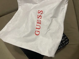 Сумка женская Guess Cessily medium 4020 Черно-белая (H2000029613494)