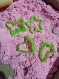 Кінетичний пісок Magic sand в пакеті червоний 1 кг (39404-6)(4823113865269) фото від покупців 1