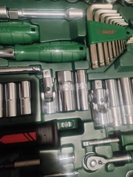 Набір інструментів Hans Tools 1/2" і 1/4" 158 предметів (ТК-158VF) фото від покупців 4