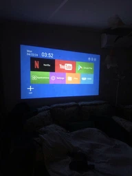 Міні проектор для дому офісу вулиці Senxin UR148WY Led портативний відеопроектор HD смарт кінопроектор для смартфона 1080p LED фото від покупців 1