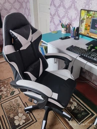 Кресло игровое GAMING CHAIR G-001 цвет черный-серый