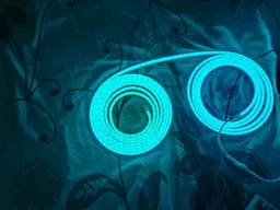 Умная гибкая неоновая лента 5 м RGB управление с телефона и пульта Smart LED Neon, неон цветной фото от покупателей 2