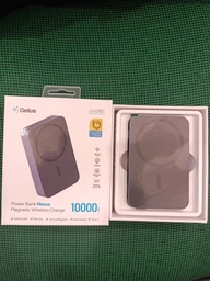 Power Bank Gelius Nexus Magnetic Wireless Charge 15W GP-PBW110i 10000mAh (Чорний/Синій) фото від покупців 1