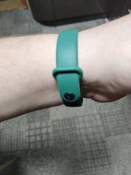 Силиконовый ремешок MRK для фитнес браслета Xiaomi Mi Band 8/9 Dark Red (2) (mrk2799) фото от покупателей 4