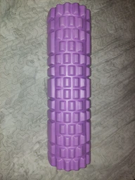 Массажный ролик Grid Roller YogaLife 45х14 см оранжевый (роллер, валик, цилиндр для МФР и йоги, массажер для спины, ног, рук, шеи) YL-GR2.1-Or фото от покупателей 4