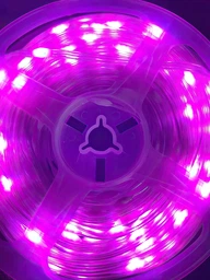 Розумна світлодіодна LED гірлянда Smart Роса стрічка 10 метрів музична RGB 5050 з Bluetooth додатком водостійка від USB з мікрофоном фото від покупців 17