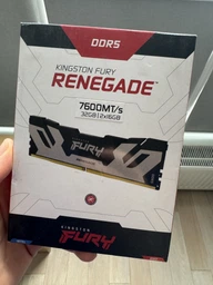 Модуль пам'яті для комп'ютера DDR5 32GB (2x16GB) 7600 MHz Renegade Silver XMP Kingston Fury (ex.HyperX) (KF576C38RSK2-32) фото от покупателей 2