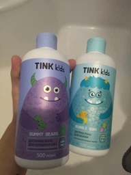 Детская пена для ванны Tink kids Bubble Gum 500 мл (4823109410824)