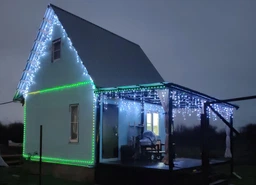 Розумна світлодіодна LED гірлянда Smart Роса стрічка 10 метрів музична RGB 5050 з Bluetooth додатком водостійка від USB з мікрофоном фото від покупців 12