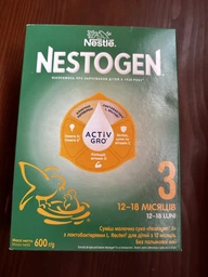 Смесь молочная сухая Nestogen 3 с лактобактериями L. Reuteri для детей с 12 месяцев 1000 г (8445290890177) фото от покупателей 1