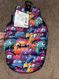 Курточка для собак WAUDOG Clothes рисунок Зубастые монстры L55 В 77-80 см С 50-55 см Multicolored (411-4048) фото от покупателей 3