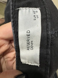 Джинсы Skinny женские Reserved 0852R-99J 34 Черные (5904841915750)
