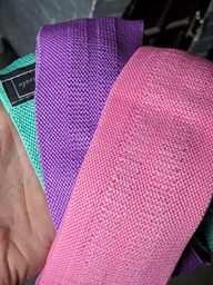 Резинки для фитнесса и спорта Fitness 3 шт тканевые резинки эспандеры для тренировки фото от покупателей 12