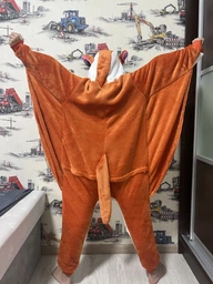 Піжама кігурумі Kigurumi Білка летяга для дівчаток Коричневий на зріст 110-120 см (205141)