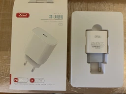 Мережевий зарядний пристрій XO L40 18W USB Type-C White (L40-WH)