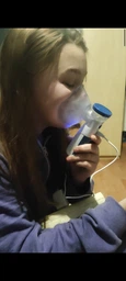 Портативный ингалятор небулайзер Mesh Nebulizer JSL-W302 фото от покупателей 15