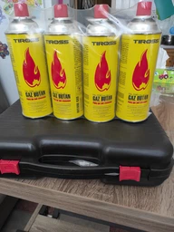 Портативна туристична газова плита пальник з авто п'єзопідпалом Jham BDZ-155 похідна компактна пічка кемпінгова плитка пластиковий кейс та штуцер адаптер під балон фото від покупців 9