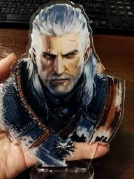 Акрилова колекційна фігурка Відьмак, The Witcher 15 см фото від покупців 2