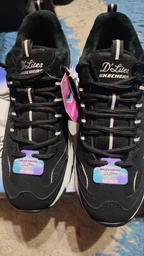 Жіночі кросівки Skechers D`Lites Freeze Talk Black/White 36 Білий 66666125-BLK фото від покупців 8