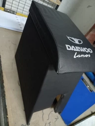 Подлокотник органайзер VRN Ланос, Сенс, черный с вышивкой "Daewoo Lanos" (35151) фото от покупателей 1