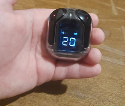 Бездротові bluetooth навушники TWS Pro Mini рожеві
