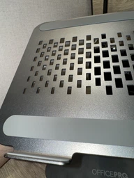 Подставка для ноутбука OfficePro LS112G Aluminum alloy Grey фото от покупателей 4