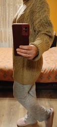 Светр ART KNIT Олівія молочний, oversize 032218 фото від покупців 8