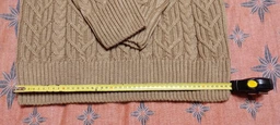 Светр ART KNIT Олівія молочний, oversize 032218 фото від покупців 2