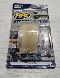 Силиконовая вулканизирующая HPX Stretch&Fuse для ремонта труб и электроизоляции 25 мм х 3 м Красная (SO2503) фото от покупателей 6