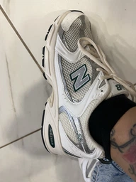 Женские кроссовки New Balance Mr530 MR530SG 40 (7US) 25 см Белые с серебристым (194182854848) фото от покупателей 6