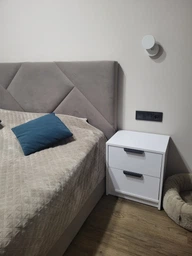 Прикроватная тумбочка с двумя выдвижными ящиками RedWood Стокгольм Ш450*В490*Г350 Бетон\Белый RLT203betonwhite фото от покупателей 7