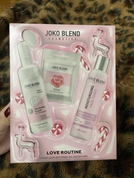 Набор новогодний для ухода за лицом Joko Blend Love Routine Пенка для умывания 150 мл + Увлажняющий тоник 150 мл + Маска гидрогелевая 20 г (4823109411050) фото от покупателей 1
