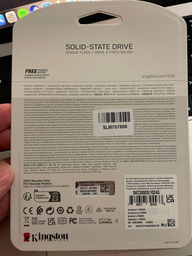 SSD диск Kingston KC3000 1TB M.2 2280 NVMe PCIe Gen 4.0 x4 3D TLC NAND (SKC3000S/1024G) фото от покупателей 13