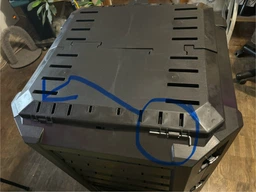 Компостер садовой Prosperplast 380л Compogreen IKST380C-S411 чорний фото від покупців 1