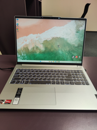 Ноутбук Lenovo IdeaPad Slim 5 16ABR8 (82XG009HRA) Cloud Grey / 16" IPS WUXGA / AMD Ryzen 5 7430U / RAM 16 ГБ / SSD 512 ГБ / Зарядка от USB фото от покупателей 1