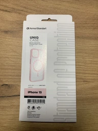 Чохол ArmorStandart Uniq Magsafe для Apple iPhone 15 Pink (ARM75287)