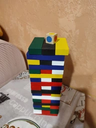Игра настольная Danko Toys VEGA Вега Джанга Падающая Башня Цветная фото от покупателей 1